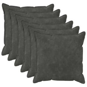Presvlaka za jastuk 6 pcs HOUTEN Antracit 60 x 60 cm - Antracit 60 x 60 cm 6