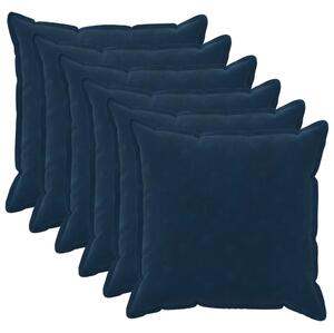 Presvlaka za jastuk 6 pcs HOUTEN Plava 55 x 55 cm - Plava 55 x 55 cm 6