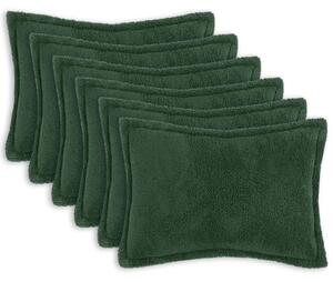 Presvlaka za jastuk 6 pcs HOUTEN Tamnozelena 40 x 60 cm Bouclé - Tamnozelena 40 x 60 cm 6