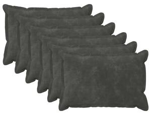Presvlaka za jastuk 6 pcs HOUTEN Antracit 30 x 50 cm - Antracit 30 x 50 cm 6