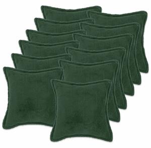 Presvlaka za jastuk 12 pcs HOUTEN Tamnozelena 50 x 50 cm Bouclé - Tamnozelena 50 x 50 cm 12