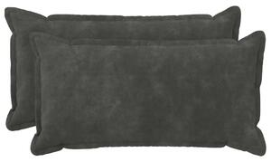 Presvlaka za jastuk 2 pcs HOUTEN Antracit 40 x 80 cm - Antracit 40 x 80 cm 2