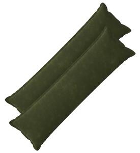 Presvlaka za jastuk 2 kom. HOUTEN Zelena 40 x 145 cm - Dizajn s paspulom Zelena 40 x 145 cm