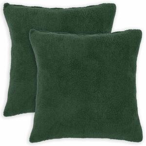 Presvlaka za jastuk 2 pcs HEERLEN Tamnozelena 70 x 70 cm Bouclé - Tamnozelena 70 x 70 cm 2