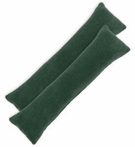 Presvlaka za jastuk 2 pcs HEERLEN Tamnozelena 40 x 145 cm - Tamnozelena 40 x 145 cm 2