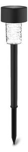 Aigostar - LED Solarna lampa LED/0,06W/2V 32,7 cm 6500K IP44 crna