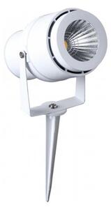 LED Vanjska lampa LED/12W/100-240V IP65 bijela - zeleno svjetlo