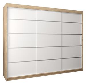 Zondo.hr Ormar za garderobu 250 cm Verika 1 250 (hrast artisan + bijela). Akcija -21%. 1063740