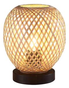 Stolna lampa ZANZIBAR 1xE27/20W/230V pr. 18 cm bambus