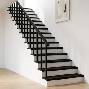 Step treads 2 kom. 70 x 30 x 2 cm Crna Čvrsto drvo bukve - Crna 70 x 30 x 2 cm 2