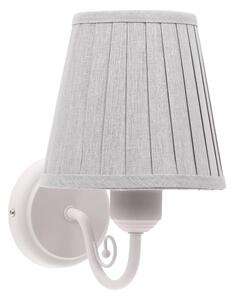 Zidna lampa FIREZ 1xE27/40W/230V bijela/siva