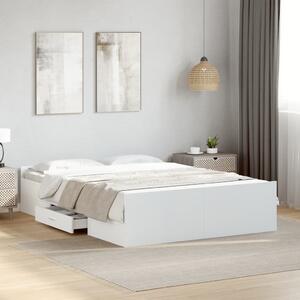 Okvir kreveta s ladicama bez madraca bijeli 135x190 cm - Bijela / 135 x 190 cm