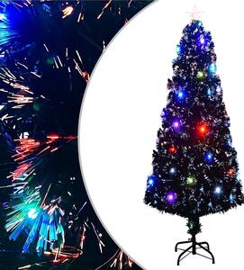 Osvijetljeno božićno drvce sa stalkom i LED 240 cm optička vlakna - 240 x 102 cm