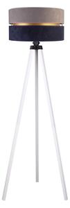 Duolla - Podna lampa DUO 1xE27/60W/230V pr. 44 cm siva/plava/bijela