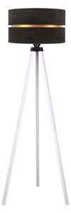 Duolla - Podna lampa DUO 1xE27/60W/230V pr. 44 cm crna/bijela