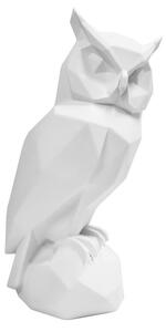 Figurica sove od bijelog poliresina Owl - PT LIVING