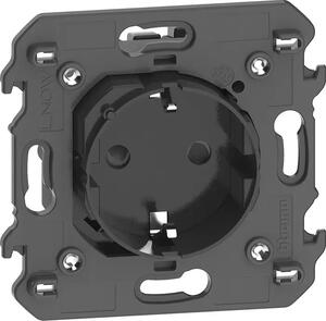 LNOW POVEZIVA UTIČNICA 2P+E/16A/250V 2M CRNA KG4141AC