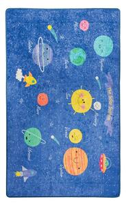 Dječji plavi tepih Space, 140 x 190 cm