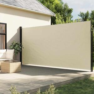 Bočna tenda na uvlačenje krem 220 x 300 cm - Krema / 220 x 300 cm