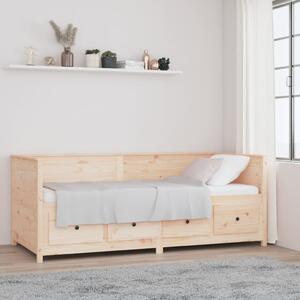 Dnevni krevet bez madraca 80 x 200 cm od masivne borovine - Smeđa / 80 x 200 cm