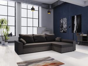 Zondo.hr Kutna garnitura Paragon L (tamnosiva + smeđa) (D). Akcija -20%. 1057375