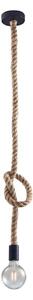 Luster na sajli ROPE 1xE27/12W/230V