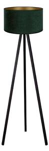 Brilagi - Stajaća lampa VELVET 1xE27/60W/230V wenge/zelena