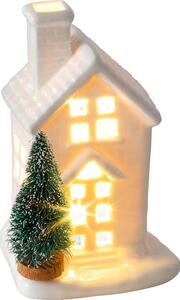 Zondo.hr Porculanska kućica LED 11,5 cm RXL 391 (bijela). 1135246