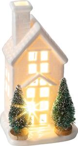 Zondo.hr Porculanska kućica LED 15cm RXL 392 (bijela). 1135243