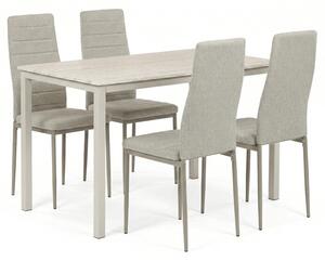 Zondo.hr Blagovaonski set s 4 stolice Asem (krem). 1149333
