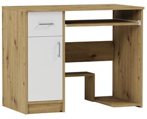 Zondo.hr PC stol Nolgo (artisan + bijela). Akcija -17%. 1151287