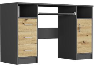 Zondo.hr PC stol Nartos (antracit + artisan). Akcija -13%. 1151293