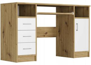 Zondo.hr PC stol Nartos (artisan + bijela). Akcija -16%. 1151295
