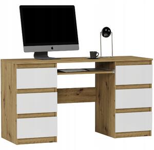 Zondo.hr PC stol Nummek (artisan + bijela). Akcija -11%. 1151330