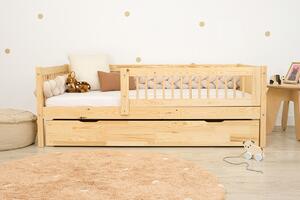 Ourbaby® Children's bed Teddy Plus - natural prirodni 160x80 cm