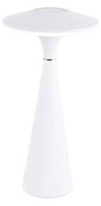 Stolna svjetiljka bijela uklj. LED 3-stupanjska prigušiva IP44 punjiva - Espace