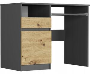 Zondo.hr PC stol Naldar (antracit + artisan) (L). Akcija -17%. 1151363