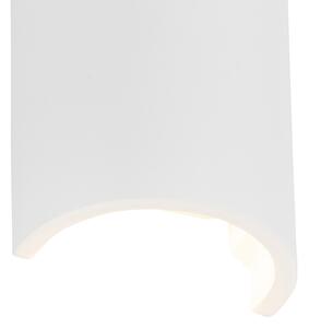 Moderna zidna svjetiljka bijela uklj. WiFi G9 - Colja Novo