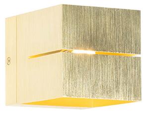 Pametna zidna svjetiljka zlatna 9,7 cm uklj. WiFi G9 - Prijenos