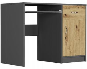 Zondo.hr PC stol Nalard (antracit + artisan). Akcija -18%. 1151395