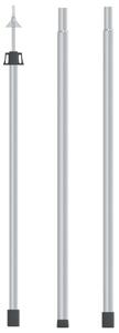 Teleskopska šipka za ceradu duljine 102 – 260 cm aluminijska - N/A