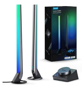 Govee - SET 2x Smart Gaming Wi-Fi LED RGBIC Paneli + Smart Dual + DU