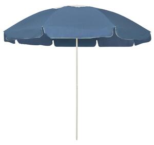 Suncobran za plažu plavi 240 cm - Plava / 240 cm