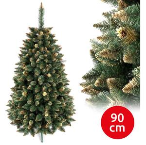 Božićno drvce GOLD 90 cm bor