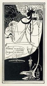 Reprodukcija I kissed your mouth, John, 1894, Beardsley, Aubrey