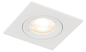 Moderno ugrađeno reflektorsko svjetlo bijelo kvadratno IP44 - Xena