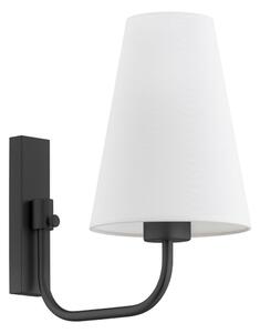 Argon 8376 - Zidna lampa SAFIANO 1xE27/15W/230V crna
