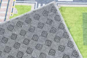 Dječji tepih s motivom zelenog grada Širina: 80 cm | Duljina: 150 cm