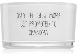 My Flame Message In A Bottle Only The Best Moms Get Promoted To Grandma mirisna svijeća 9x5 cm