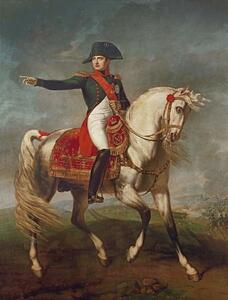 Reprodukcija Equestrian Portrait of Napoleon I (1769-1821) 1810, Joseph Chabord